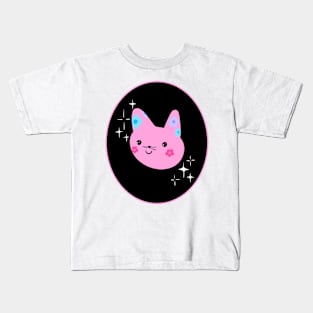 flower cat Kids T-Shirt